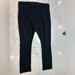 WHBM Runway Ponte skinny leggings, Black L Regular Classic